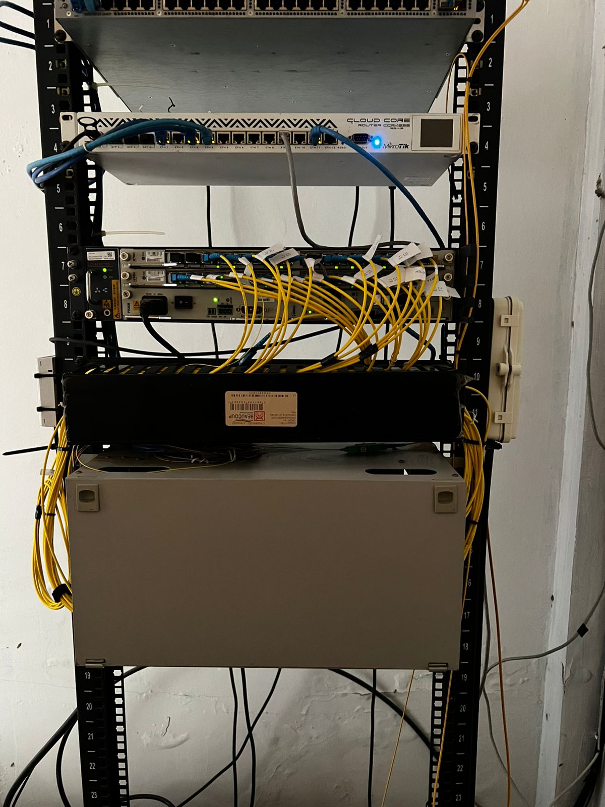 Trabajo en campo - Telecomunicaciones